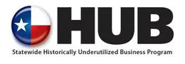 Texas HUB Business Program logo.